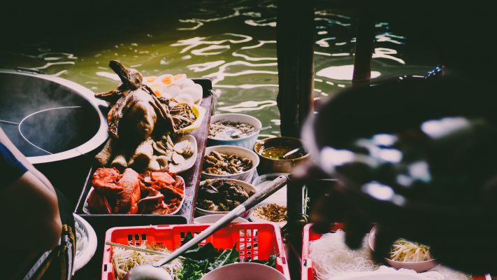 Damnoen floating market Bangkok Thailand World Travellers Riccarton