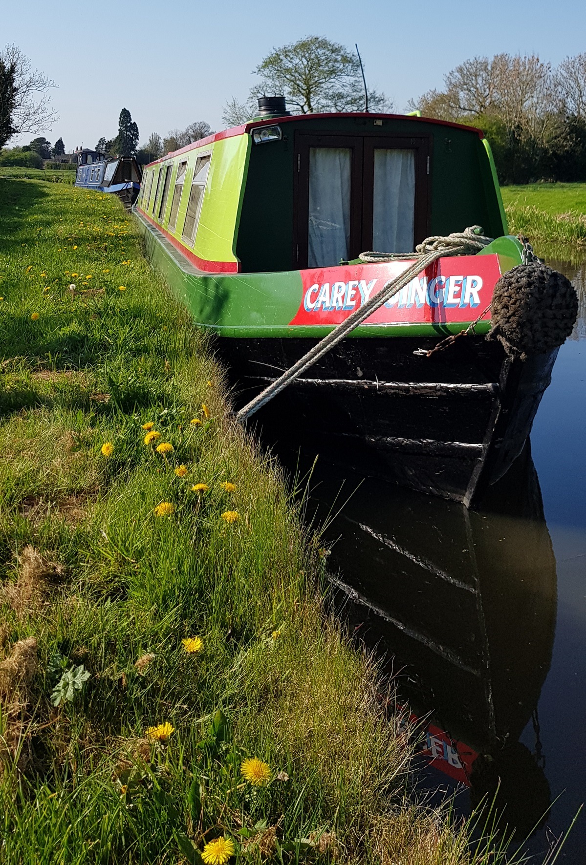 The canal boating adventure through the UK begins