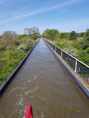 Aqueduct canal boating UK World Travellers Riccarton