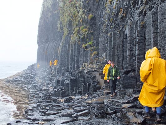 Fingals Cave Isle of Mull World Travellers Riccarton