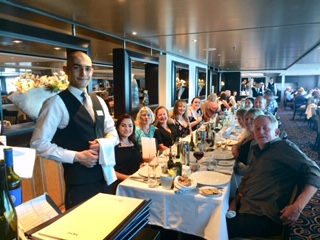 Avalon waterways cruise dining World Travellers Riccarton