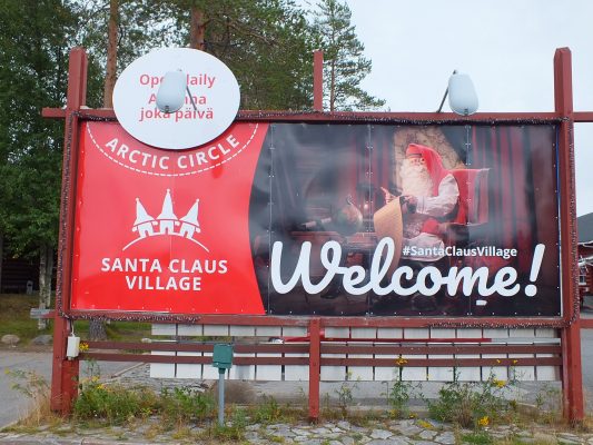 Santa Claus' Village is a must-see attraction in Finland.