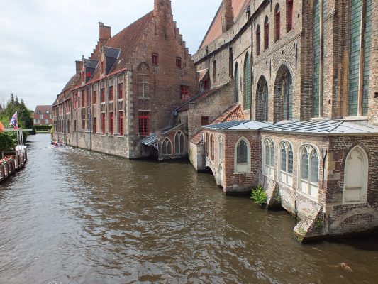 Canals in Bruges, Belgium