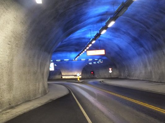 An underground tunnel in Norway World Travellers Riccarton