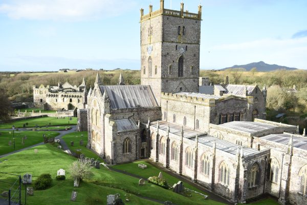 The cathedral in St Davids, Wales